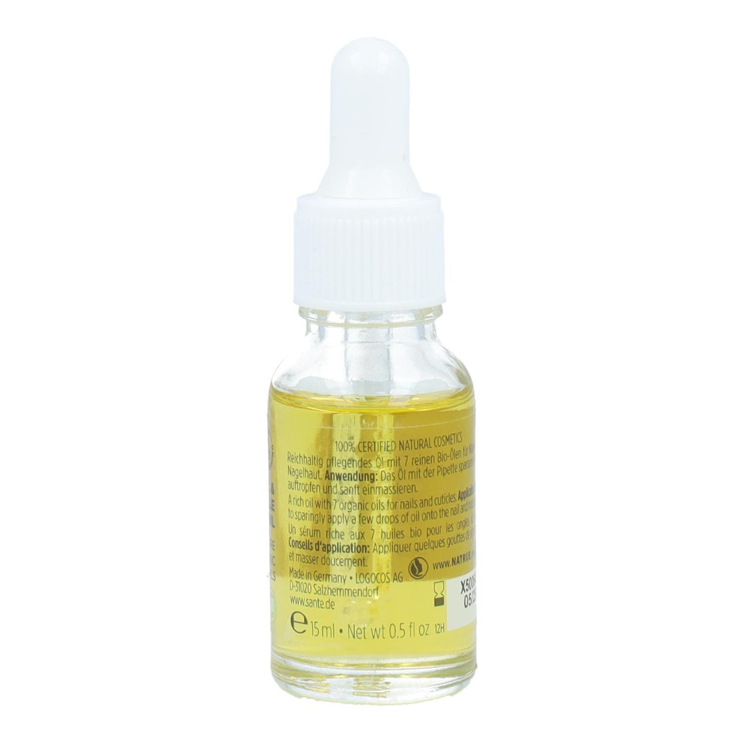Óleo Ultra Nutritivo para Cutículas e Unhas Sante 15 ml