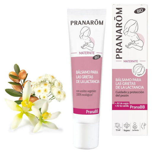 Bálsamo de maternidade para amamentação gretada BIO Pranarom 15 ml