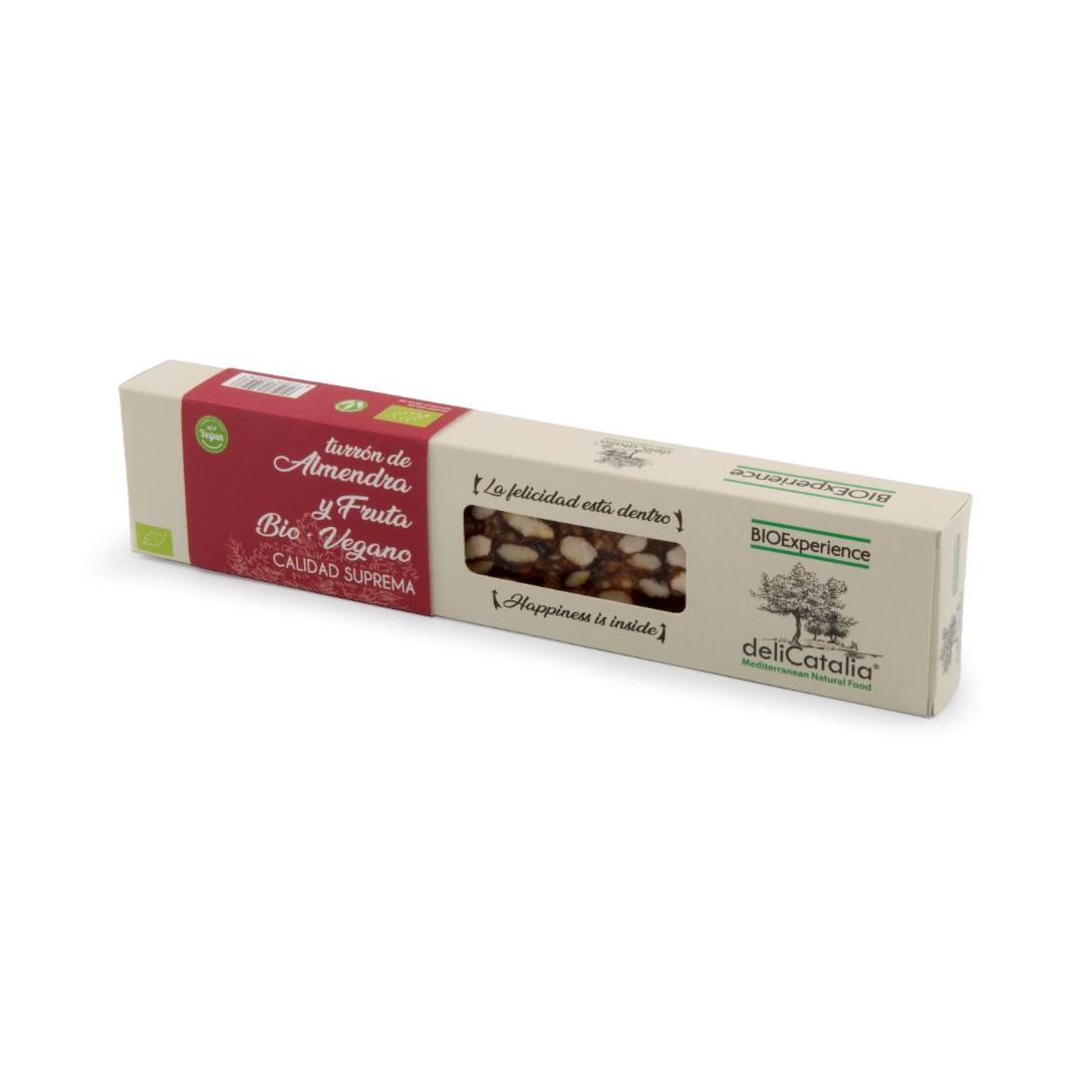 Nougat Biológico de Amêndoa e Fruta com Sal deliCatalia Bioexperience 165 gr