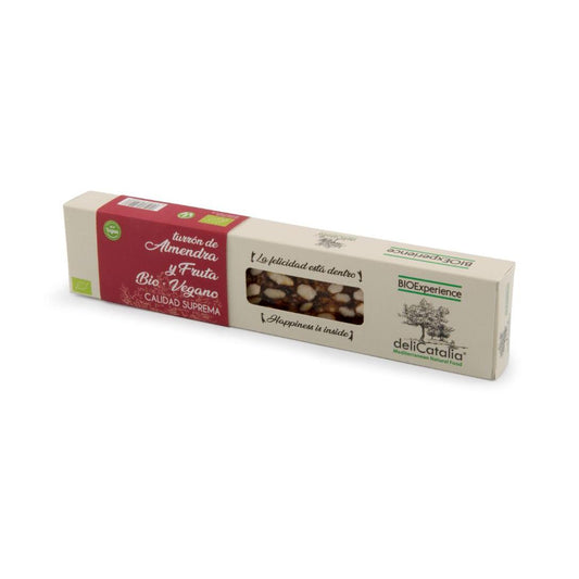 Nougat Biológico de Amêndoa e Fruta com Sal deliCatalia Bioexperience 165 gr