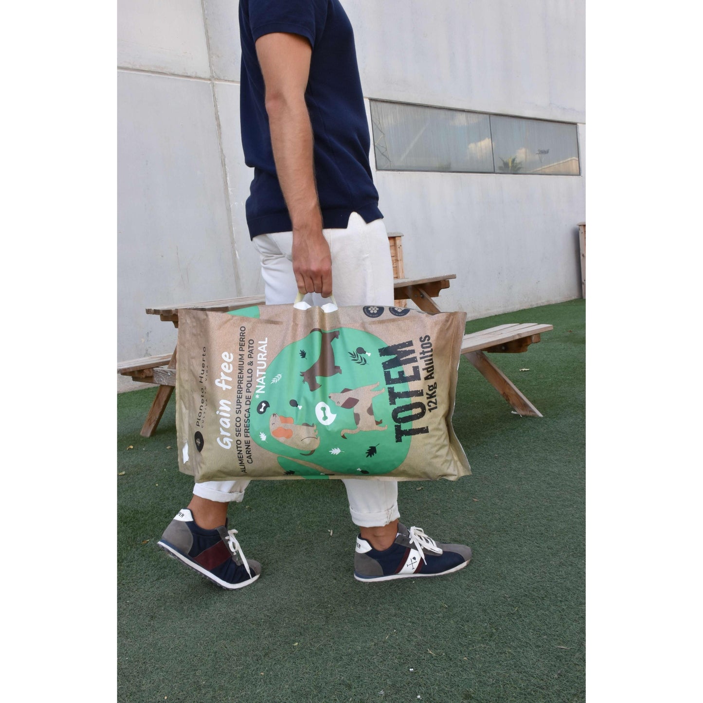 Ração Natural Superpremium para Frangos e Patos sem Grão 12 kg Planeta Huerto