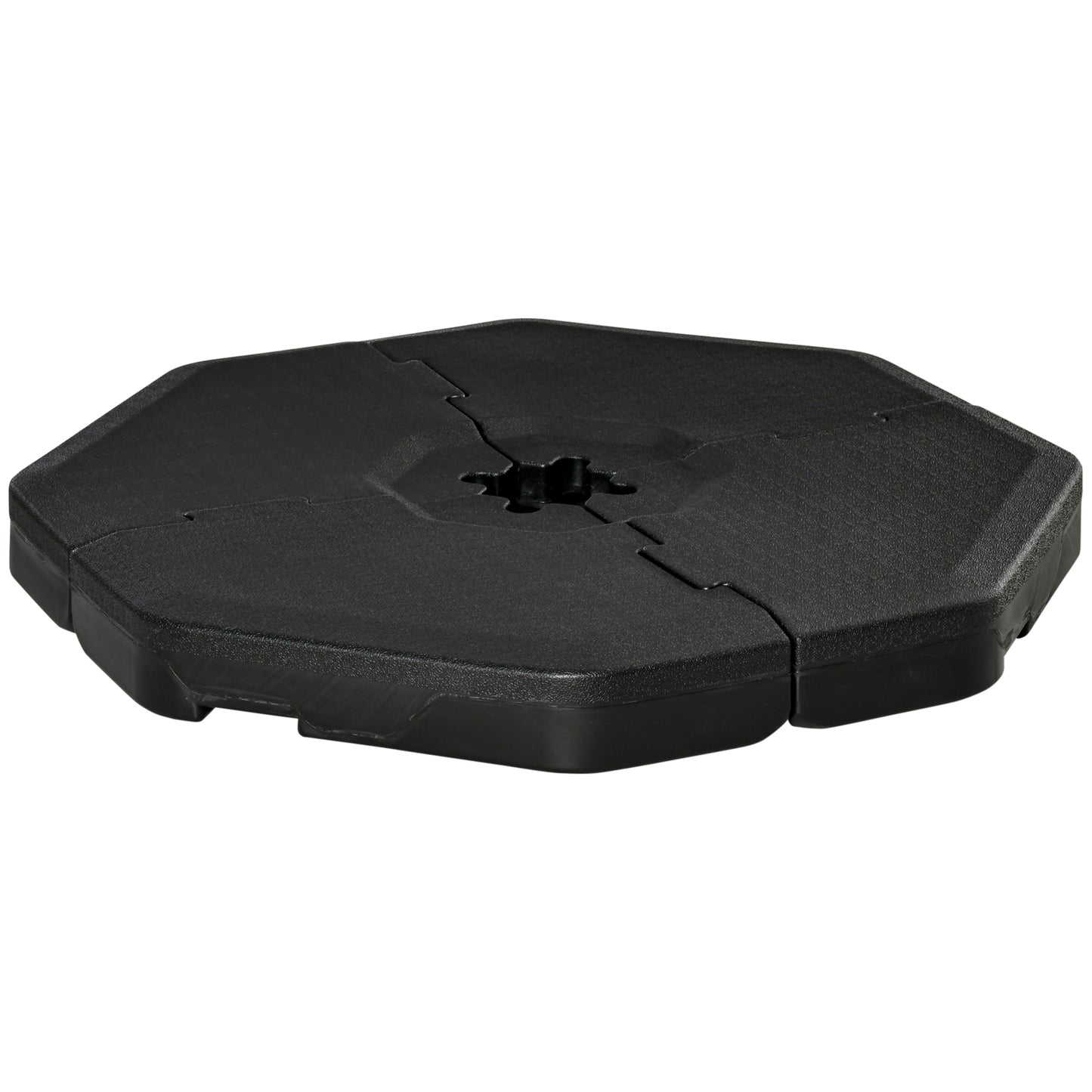 Outsunny 4 Pesos Para Base De Sombrilla Rellenable De Agua 104 Kg O Arena 125 Kg_0