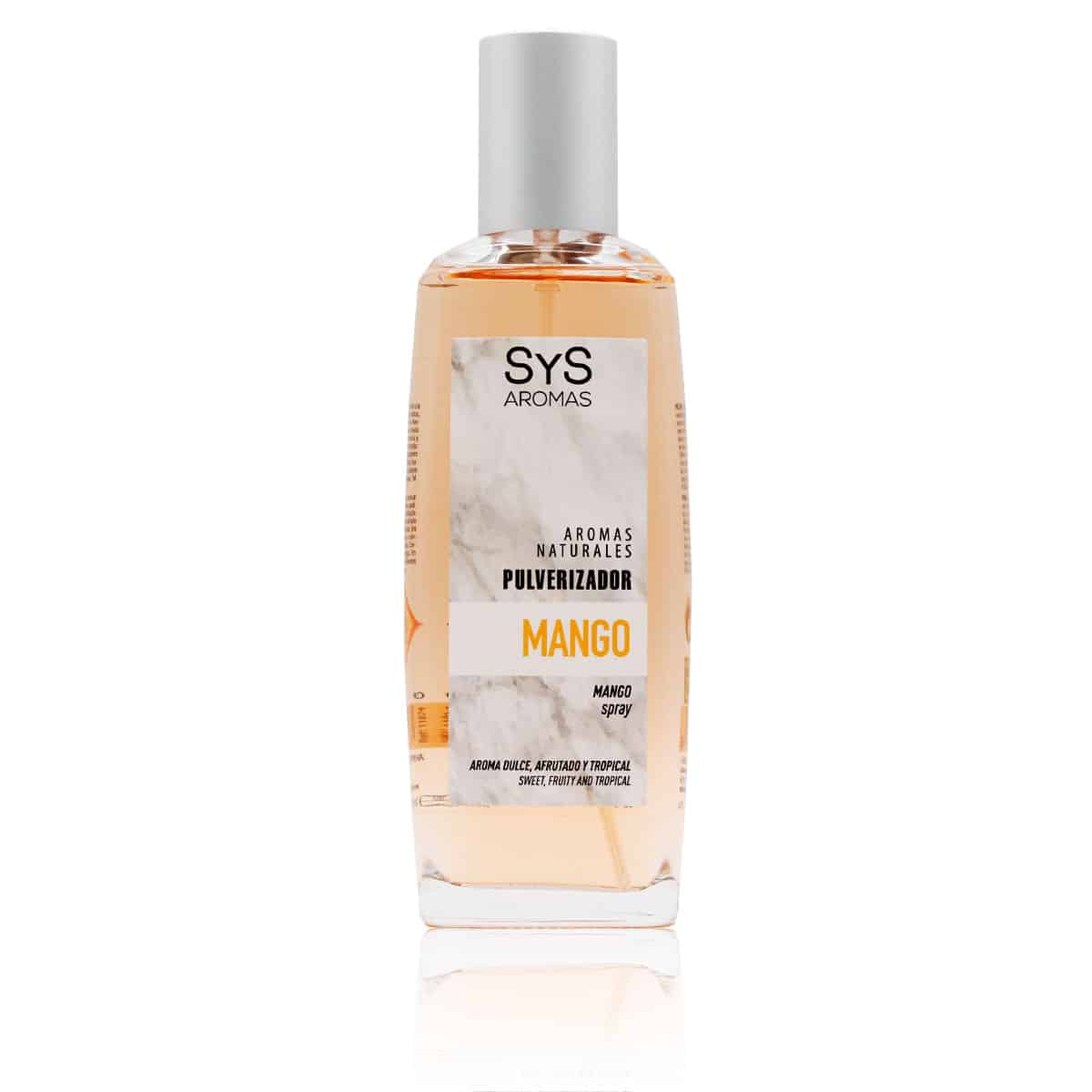 Ambientador Pulverizador Mango Mármol SYS Aromas 100 ml | Aroma Tropical y Afrutado | Energizante_0
