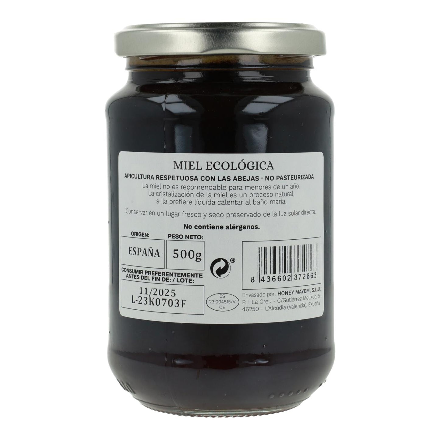 Mel de urze biológico Mayem 500 g