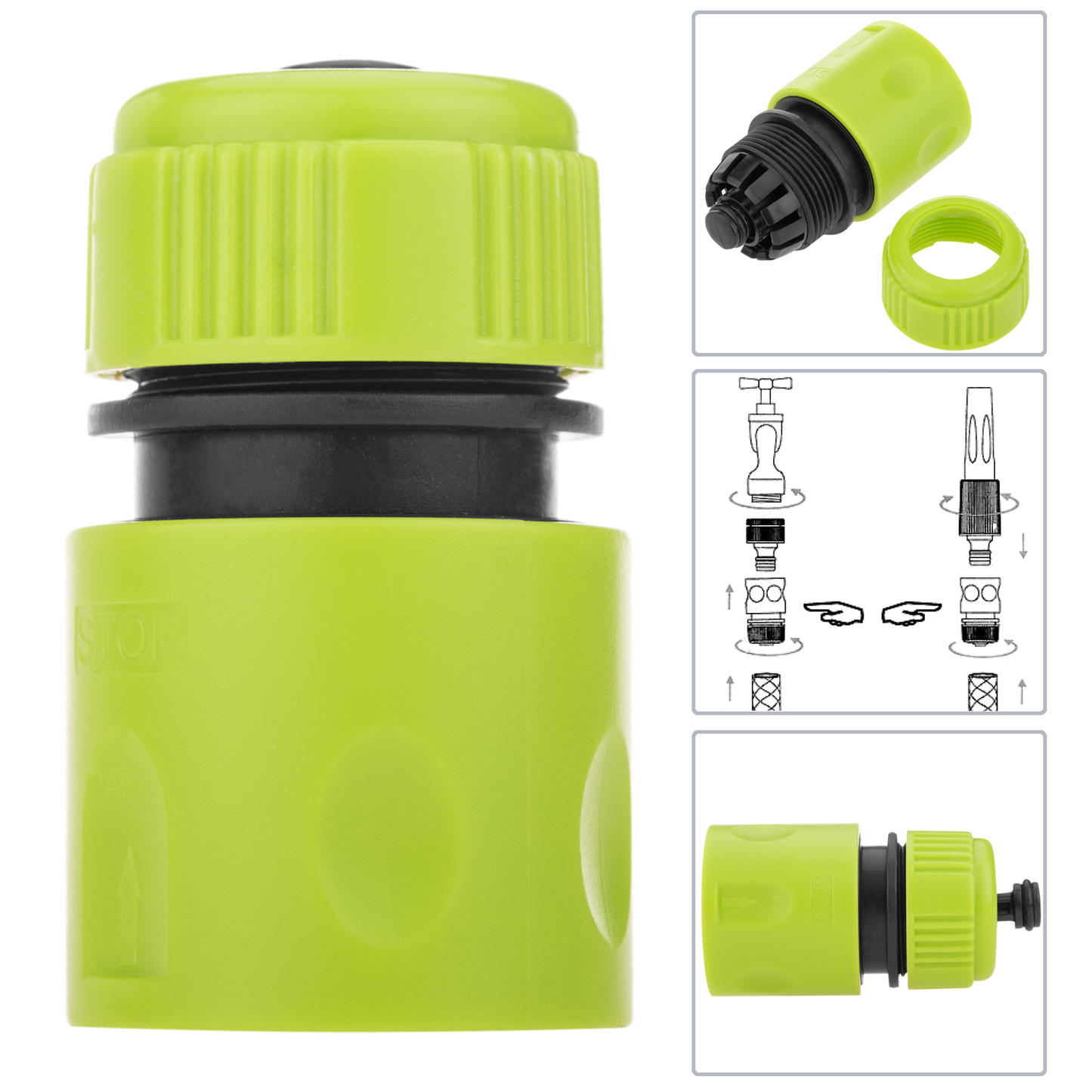 Conector Water-stop Para Manguera Ø 1/2_1