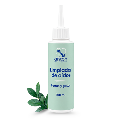 Limpiador natural para la higiene de oídos de perros y gatos – 100 ml_0