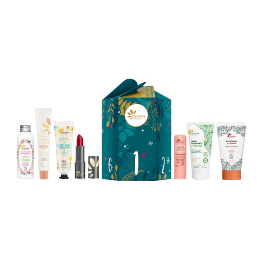 Calendario De Después / Cofre Descubrimiento "ensueño Vegetal" - Fleurance Nature (7 Productos Bio)_0