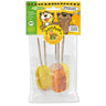 Chupa-chupas biológicos de laranja e limão, Frusano 60 g