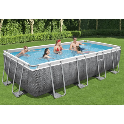Bestway Conjunto De Piscina Rectangular Power Steel 549x274x122 Cm_1