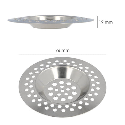 Filtro Cestillo Para Lavabo / Fregadero Inoxidable 8 Cm.