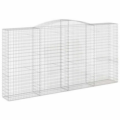 Cestas De Gaviones 10 Uds Forma De Arco Hierro 400x50x200/220cm_2