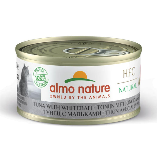 Almo Gato Hfc Natural Lata 70gr Atún&anchoa_0