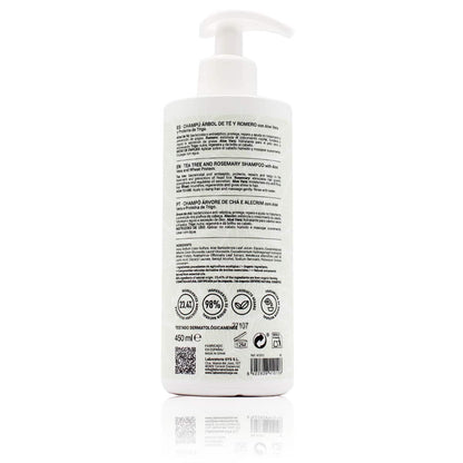 Champú Árbol De Té Y Romero Labnatur Bio | Limpieza Purificante Y Equilibrio Capilar | Cuero Cabelludo Graso | Frescor Y_2