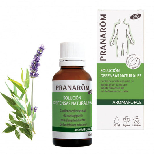 Óleo essencial de solução de defesa natural Pranarom 30 ml