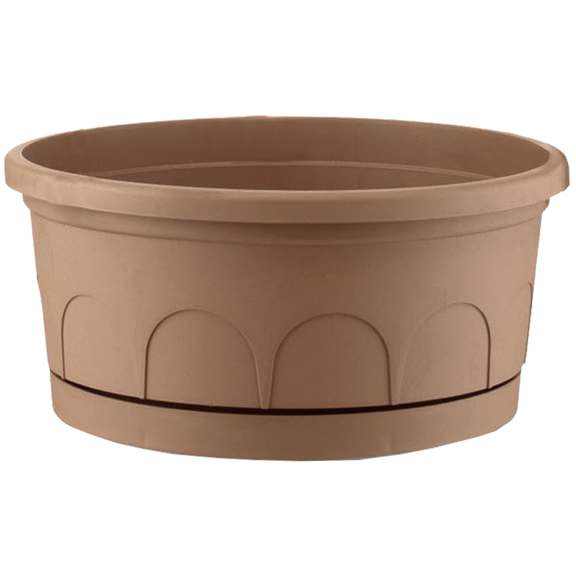 Maceta Tipo Cuenco Ø Cm 25 Con Platillo