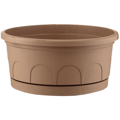 Maceta Tipo Cuenco Ø Cm 25 Con Platillo