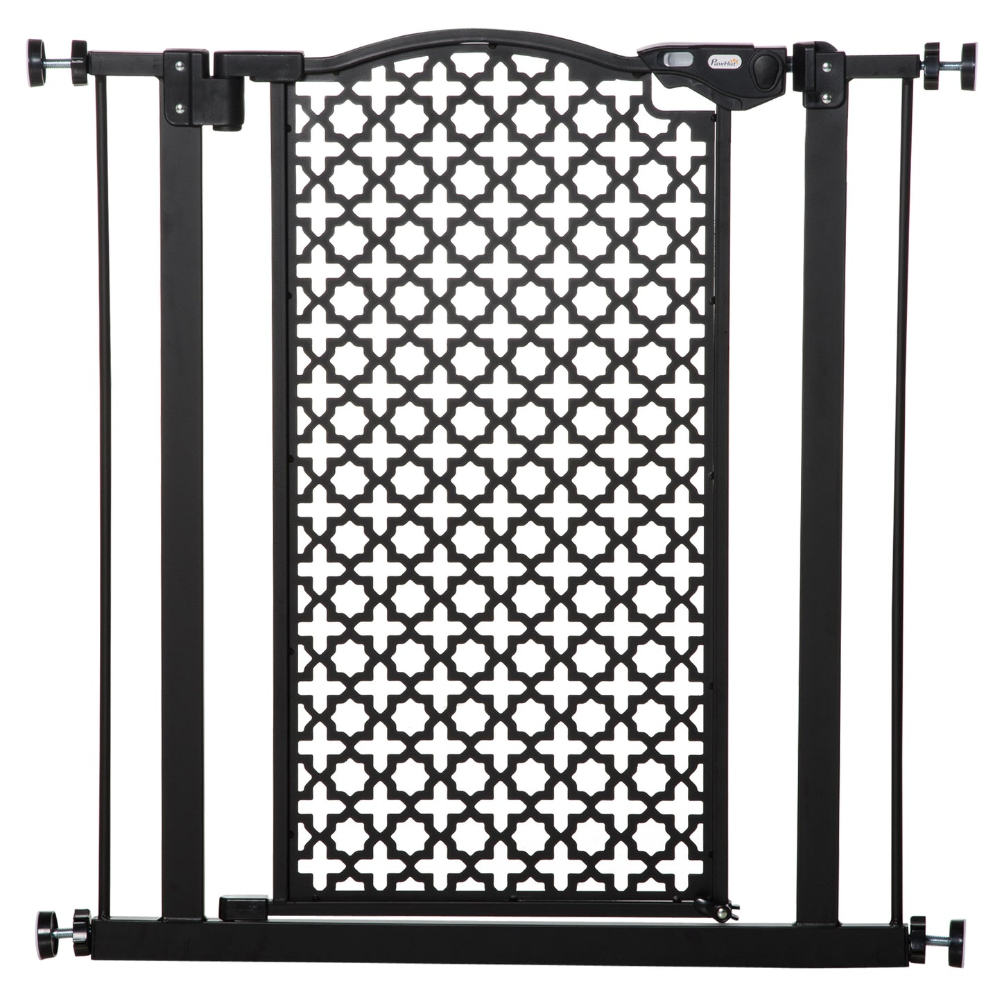 Pawhut Barrera De Seguridad De Perros Puertas Escaleras 74-80 Cm_0