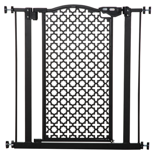Pawhut Barrera De Seguridad De Perros Puertas Escaleras 74-80 Cm_0