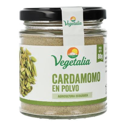 Pó de Cardamomo Biológico Vegetalia 80 g