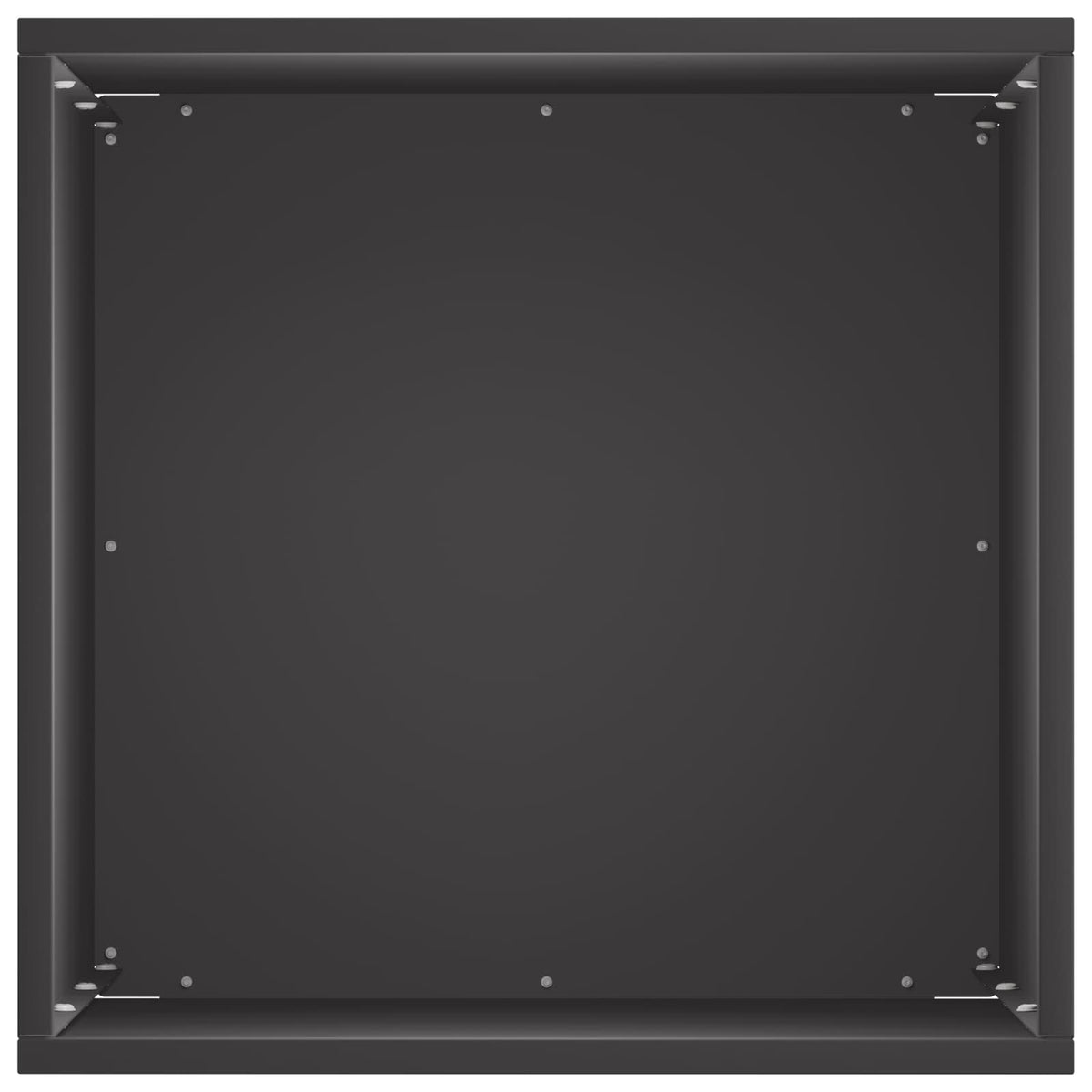 Macetero De Jardín Negro 30 X 30 X 50 Cm Acero Laminado En Frío_3