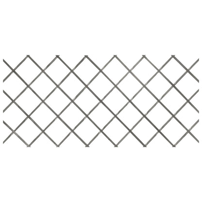 Vallas Enrejado 5 Uds Madera Maciza De Abeto Gris 180x80 Cm / Vetonek_3
