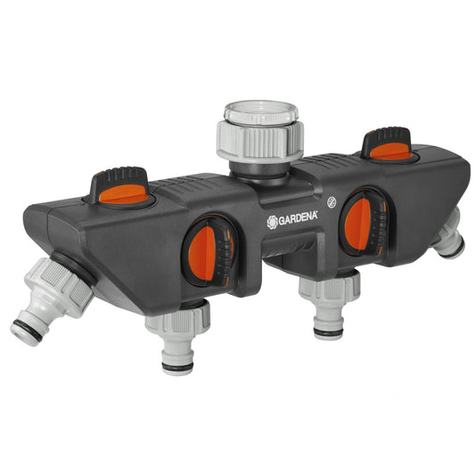 Distribuidor Gardena de 4 vias