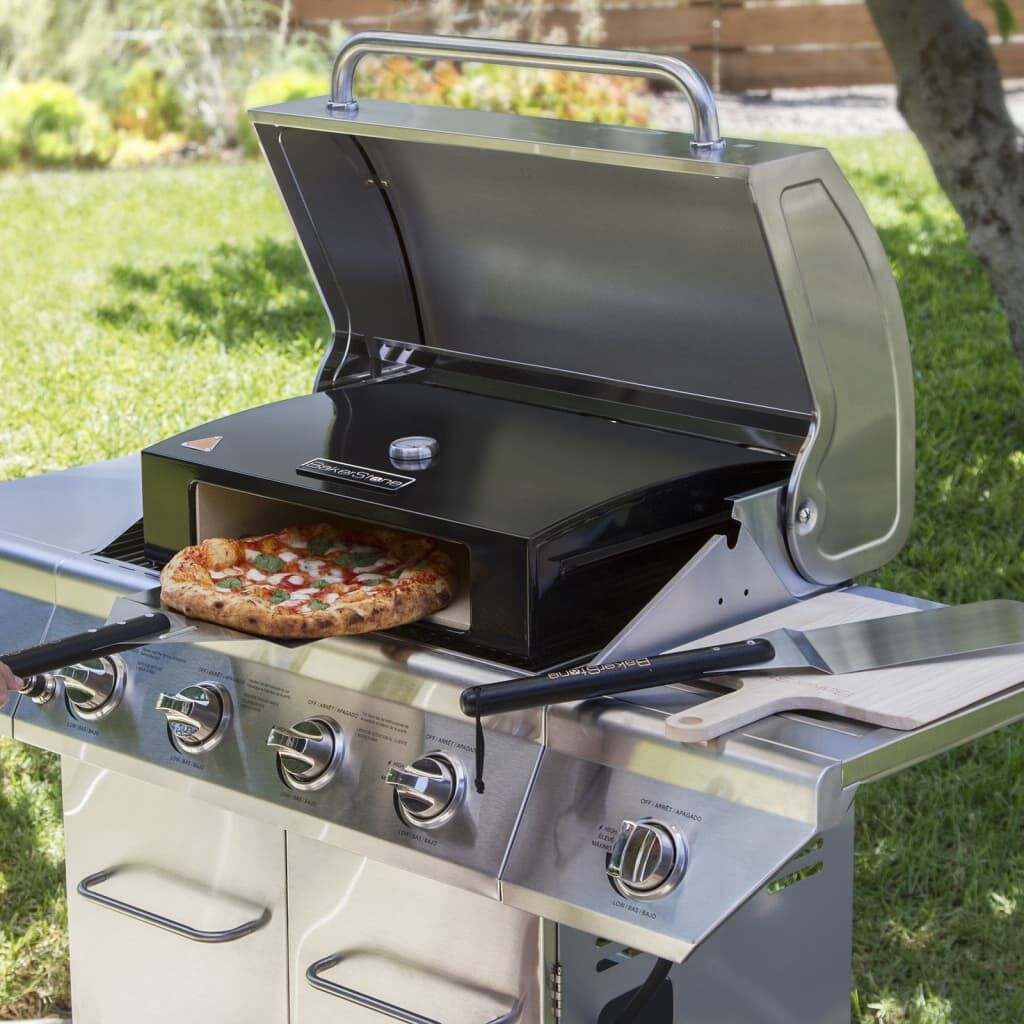 Bakerstone Set De Horno Para Pizza Negro_1
