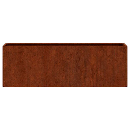 Jardineras De Pared 2 Uds Acero Corten Oxidado 53x10x17 Cm_5