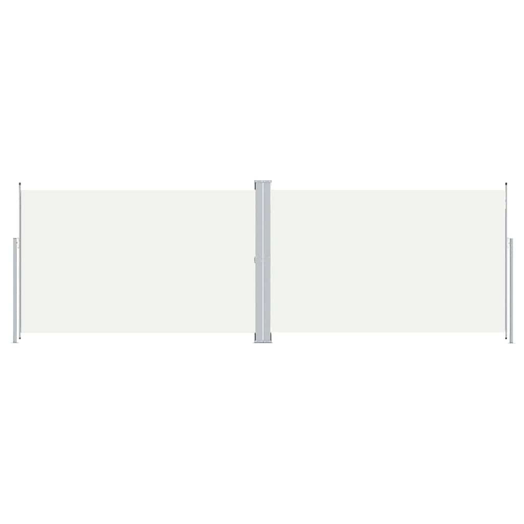 Vidaxl Toldo Lateral Retráctil Crema 220x600 Cm_0