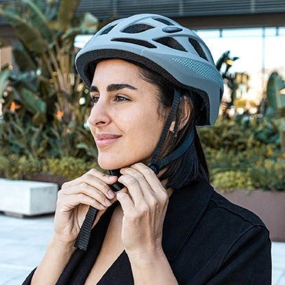 Casco De Montaña Para Bicicletas Y Patinetes Eléctricos Talla L-xl Brainguard Sprinter Grey L-xl (58-61 Cm). Color Gris, Homologado Para Cumplir Con_2