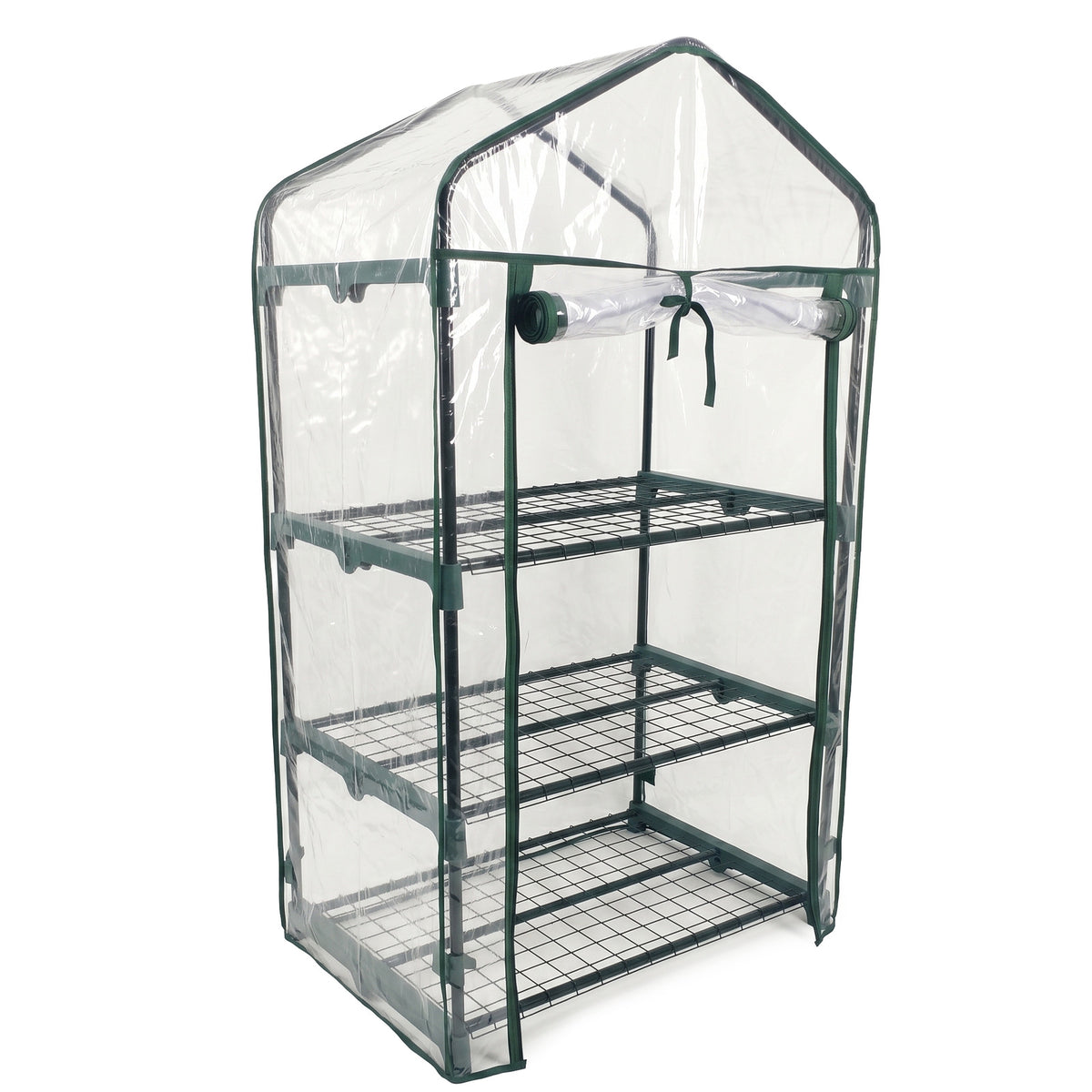 Invernadero Jardín 3 Alturas Pvc Impermeable Nyana Garden Acero Resistente Ideal Invierno_2