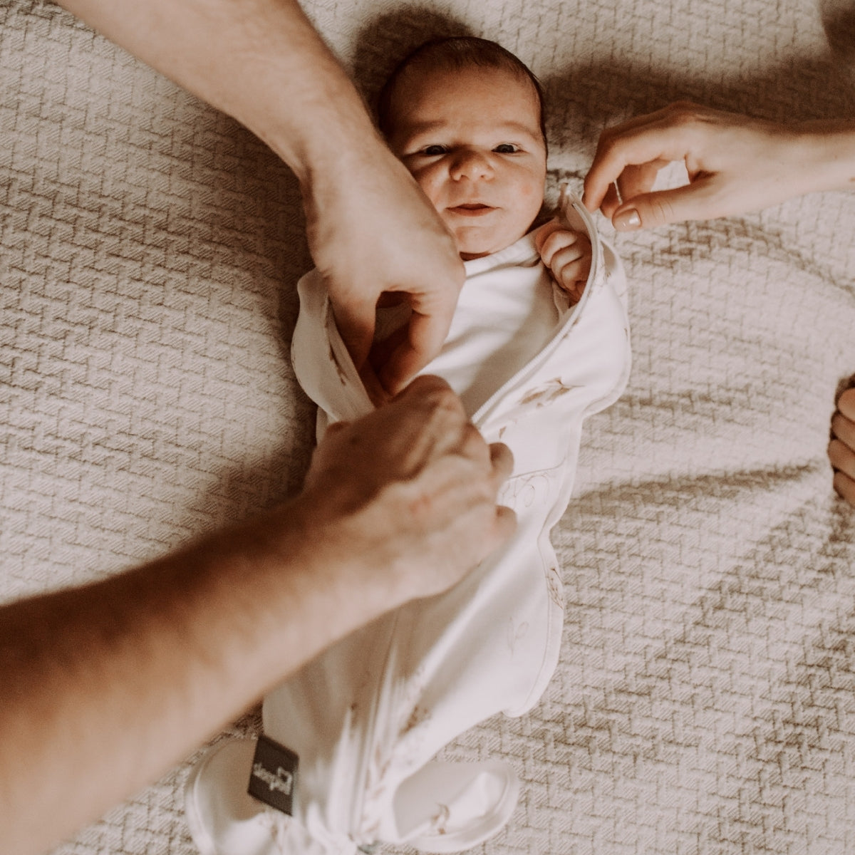 Saco De Dormir Bebé Envolvente Second Step Sky Blue_3