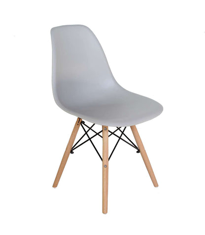 Pack De 4 Sillas Md-velez Acabado En Polipropileno Gris, 83cm(alto) 50.5cm(ancho) 46.5cm(l_4