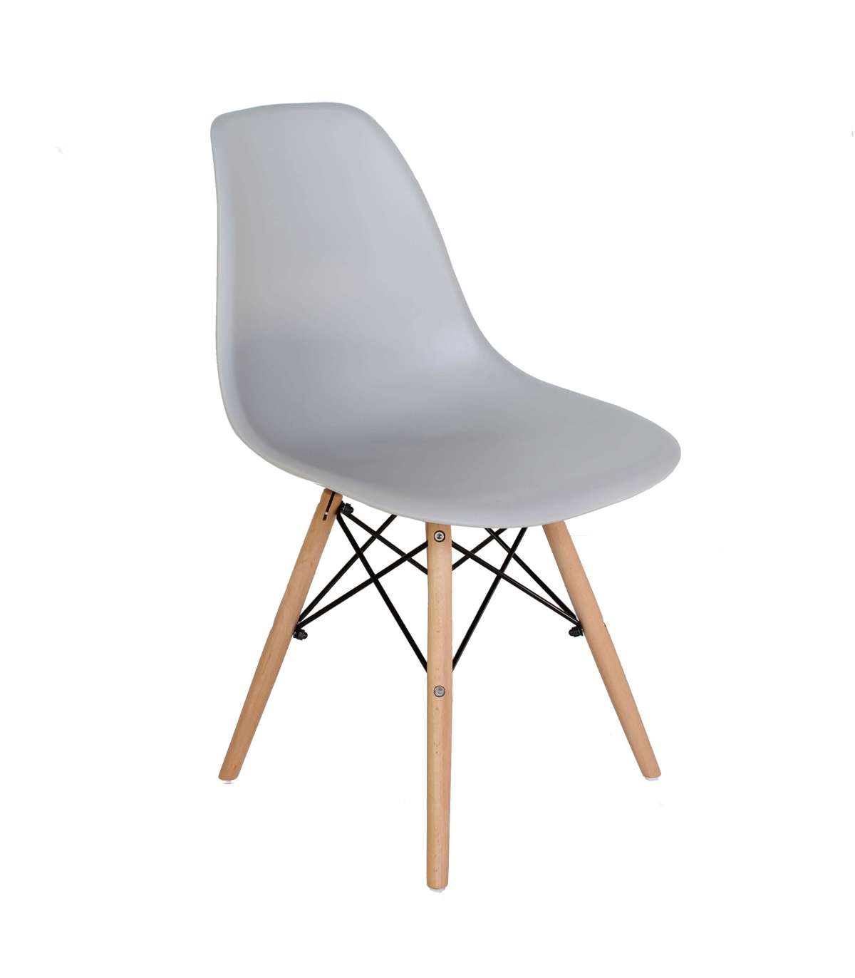 Pack De 4 Sillas Md-velez Acabado En Polipropileno Gris, 83cm(alto) 50.5cm(ancho) 46.5cm(l_1