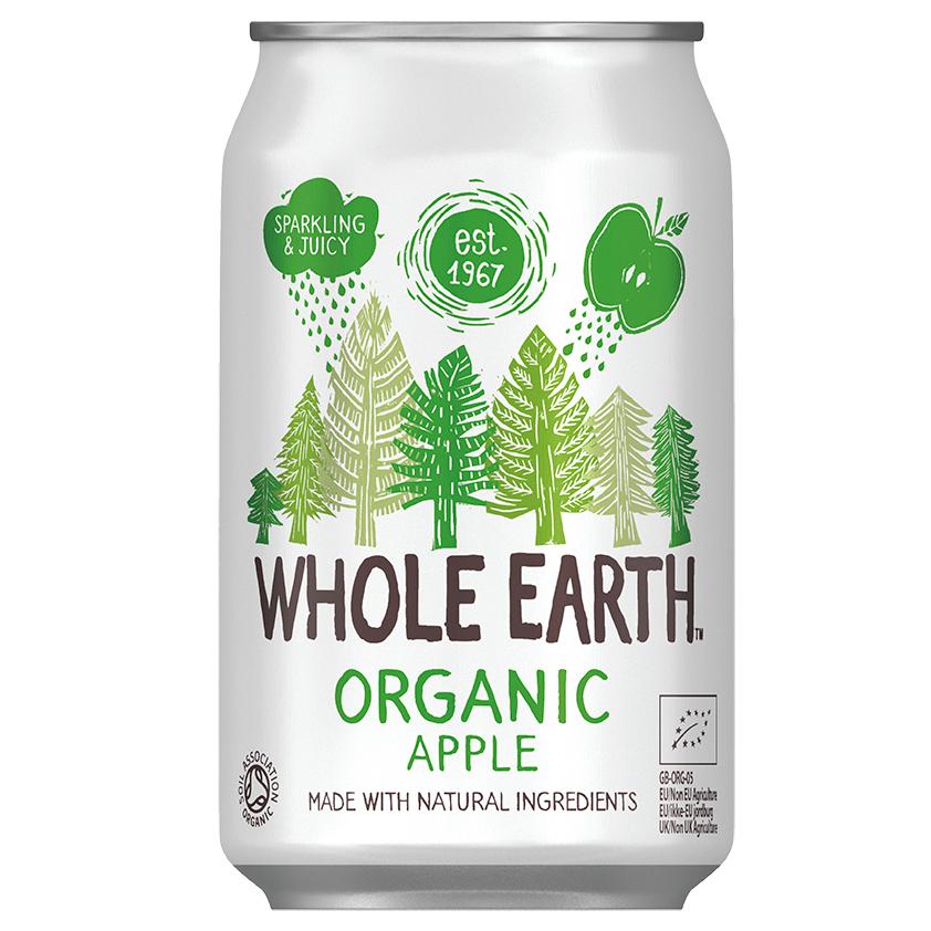 Refrigerante de Maçã Biológico Whole Earth 330ml