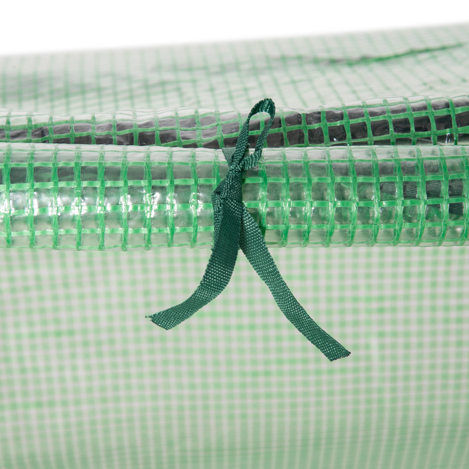 Outsunny Invernadero De Terraza 180x60x60 Cm Acero Con 3 Ventanas Verde_4