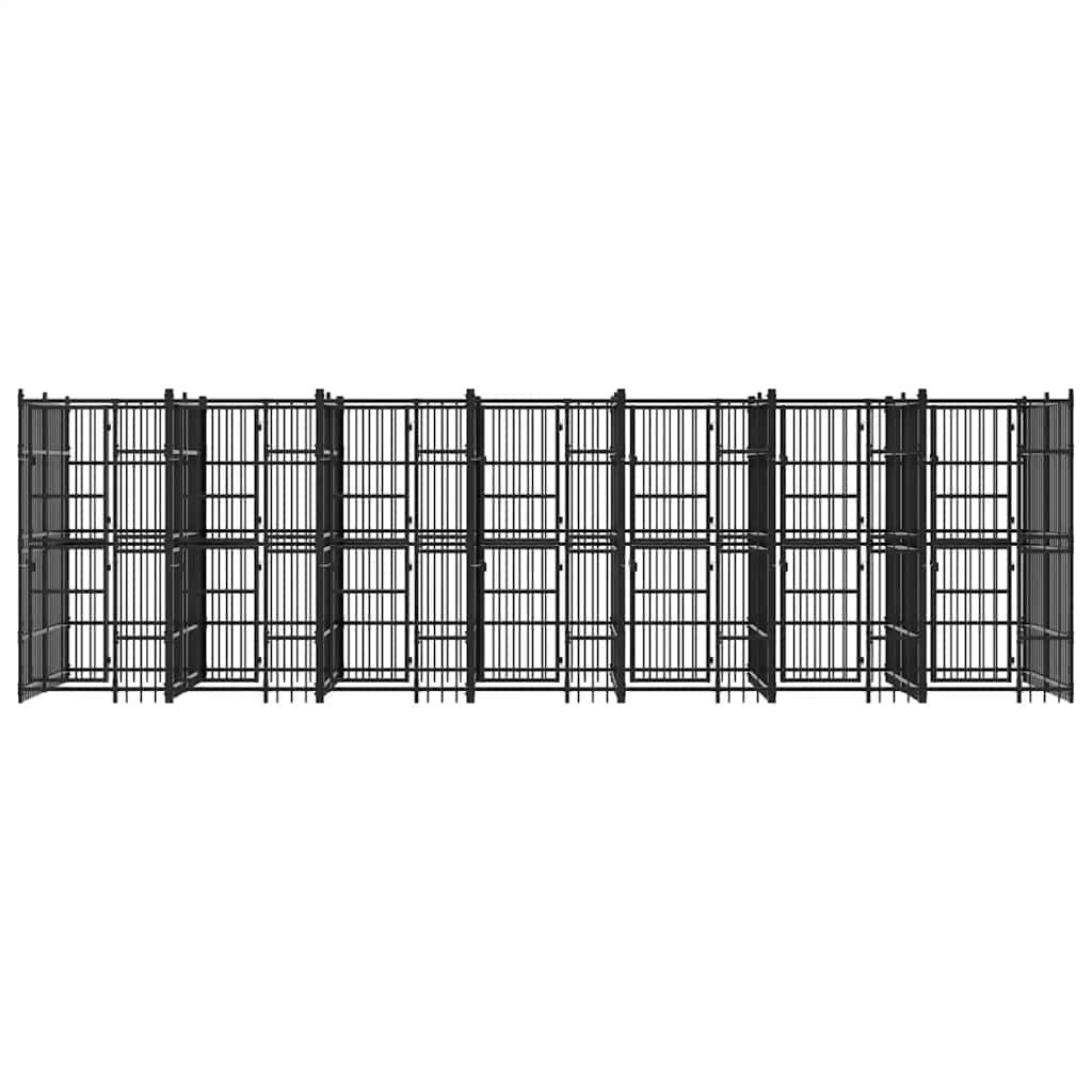Perrera De Exterior De Acero 12,9 M²_4
