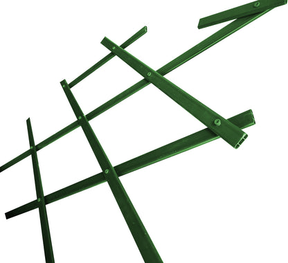 Celosia Plastica| Composicion 100% Pvc| Tutor De Plantas| Resistente| Decoracion Jardin 1x2m_3