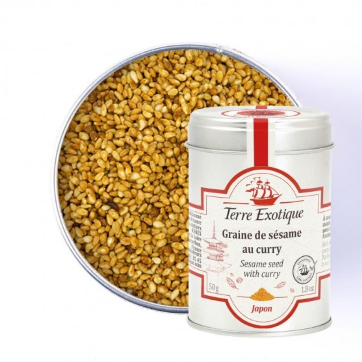 Sésamo com caril Terre Exotique 50g