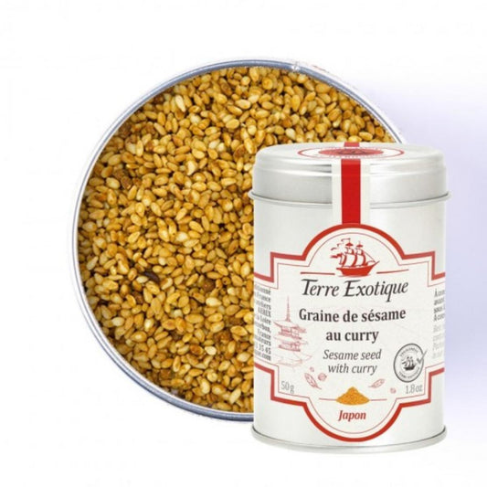 Sésamo com caril Terre Exotique 50g