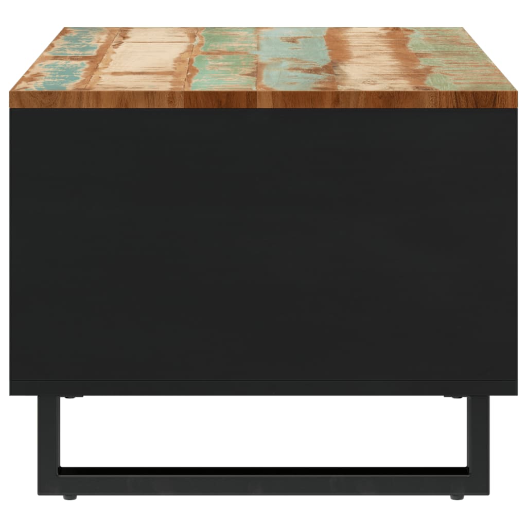 Mesa De Centro De Madera Maciza Reciclada 90x50x40 Cm_2