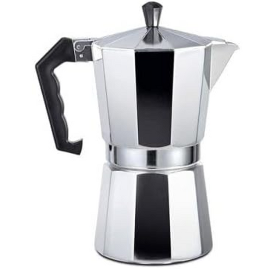 Cafetera De Aluminio 6 Tazas Para Induccion. Edm_0
