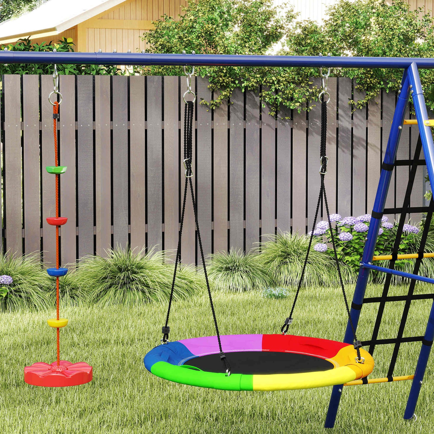 Aiyaplay Columpios Para Niños De +3 Años 6 En 1 350x183x200 Cm Multicolor_3