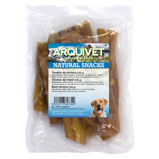 Petisco para cães Arquivet Natural Tendão de Carne 250g