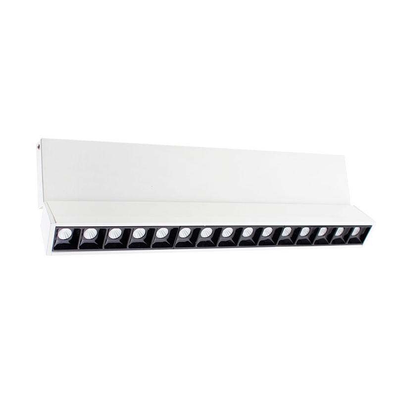 Foco Carril Lineal 408 Rail, Cree Led+tuv Driver, 23w, Blanco Cálido_0