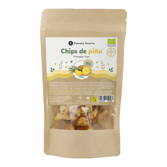Batatas fritas de ananás ECO Planeta Huerto 125 g