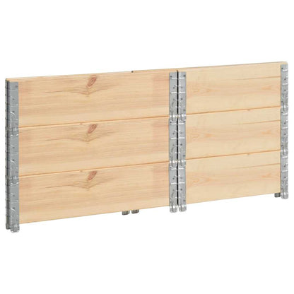 Arriates De Madera Maciza De Pino 3 Unidades 60x80 Cm_3