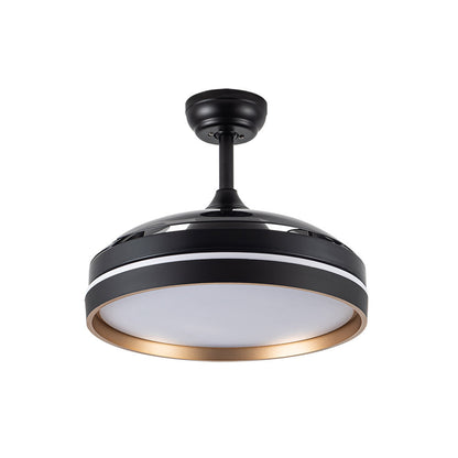 Ventilador Dc Nalon 72w Negro/oro 3aspas 109d 7200l 6vel 3000k,4500k,6000k Remoto+memoria+temporizador_1
