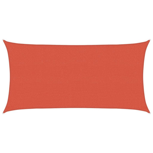 Vidaxl Toldo De Vela Hdpe Terracota 160 G/m² 2,5x5 M_0
