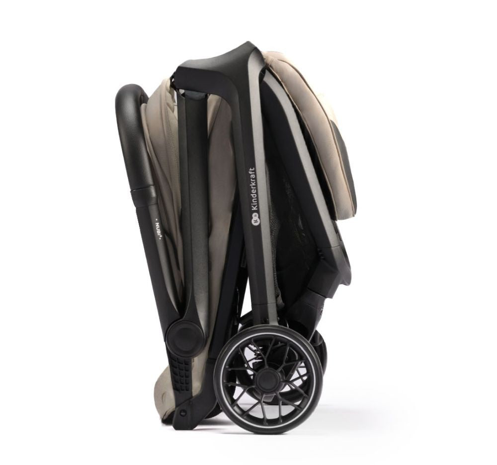 Silla De Paseo De Plegado Automático Nubi 2 Hasta 22 Kg Sand Beige_3